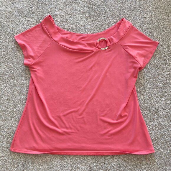 George Stretch Y2K Pink O-Ring Top - Picture 4 of 6